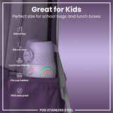 Antifugas Botella térmica de acero inoxidable, Insulated, Purple Unicorns, 320ml (11oz) — foto adicional del producto