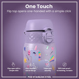 Antifugas Botella térmica de acero inoxidable, Insulated, Purple Unicorns, 320ml (11oz) — foto adicional del producto
