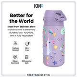 Antifugas Botella térmica de acero inoxidable, Insulated, Purple Unicorns, 320ml (11oz) — foto adicional del producto