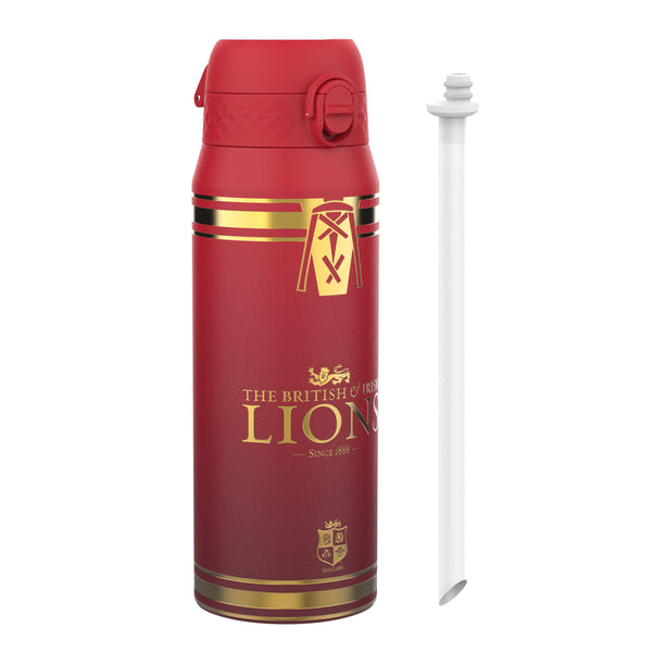 Lions X ION8 Botella de agua de acero inoxidable con aislamiento, British & Irish Lions, Heritage, 750ml (24oz) — foto del producto