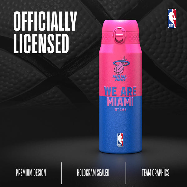 NBA x Ion8 Sports, Insulated Bottle, Miami Heat, 750ml (24oz) — foto adicional del producto