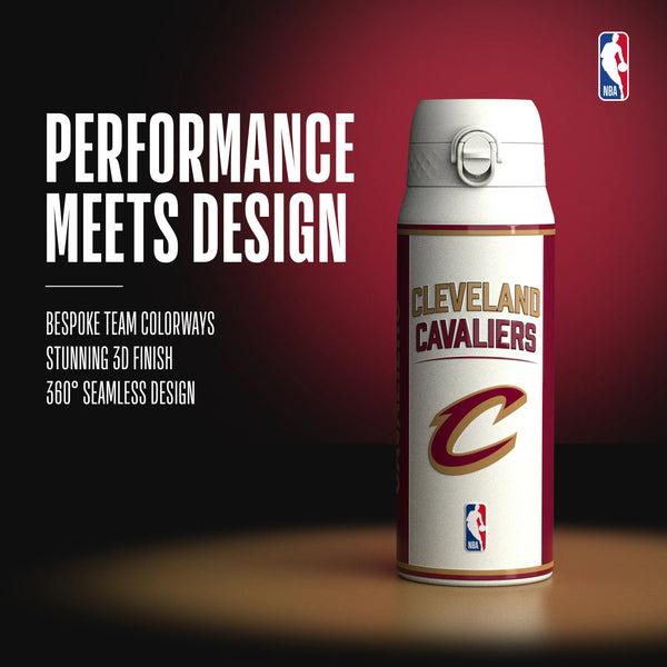 NBA x ION8, Insulated Steel Bottle, Cleveland Cavaliers, 750ml (24oz) — foto adicional del producto