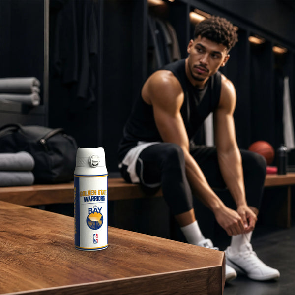 NBA x ION8, Insulated Steel Bottle, GS Warriors, 750ml (24oz) — additional product photo