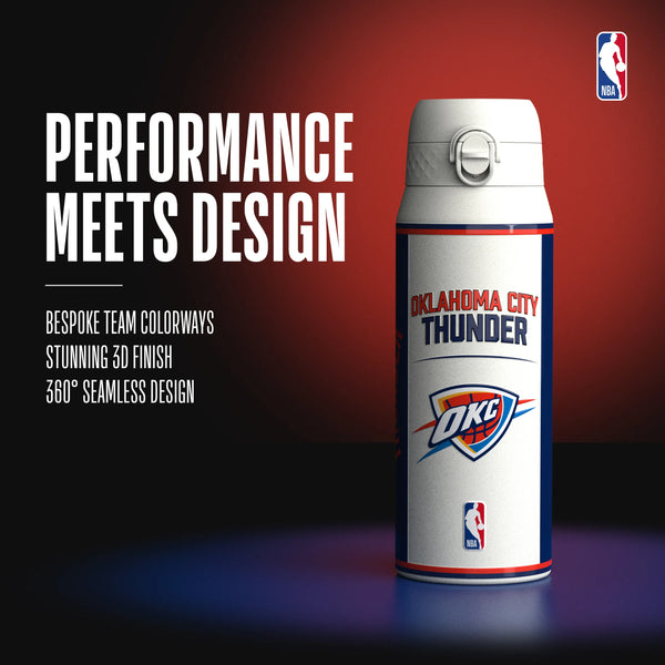 NBA x ION8, Insulated Steel Bottle, OK City Thunder, 750ml (24oz) — foto adicional del producto