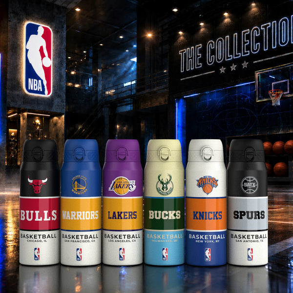 NBA x ION8, Insulated Steel Bottle, Milwaukee Bucks, 750ml (24oz) — additional product photo