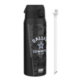 NFL Black Series x ION8 Insulated Steel Water Bottle, Leak Proof, Dishwasher Safe, 750ml (24oz) — product photo