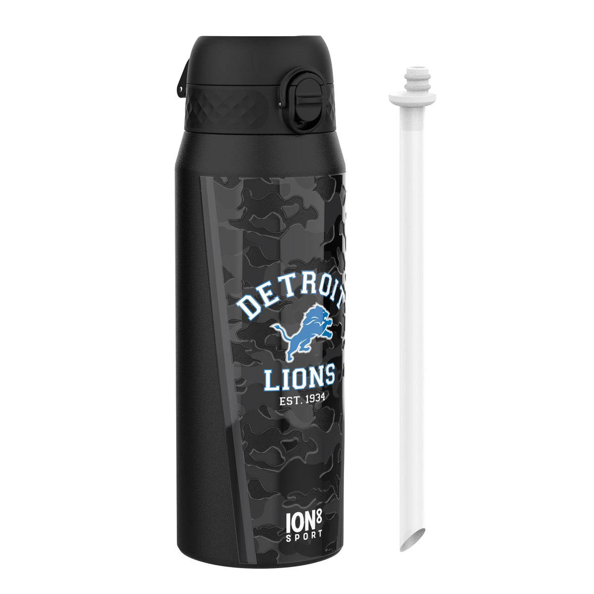 NFL Black Series x ION8 Insulated Steel Water Bottle, Leak Proof, Dishwasher Safe, 750ml (24oz) — product photo