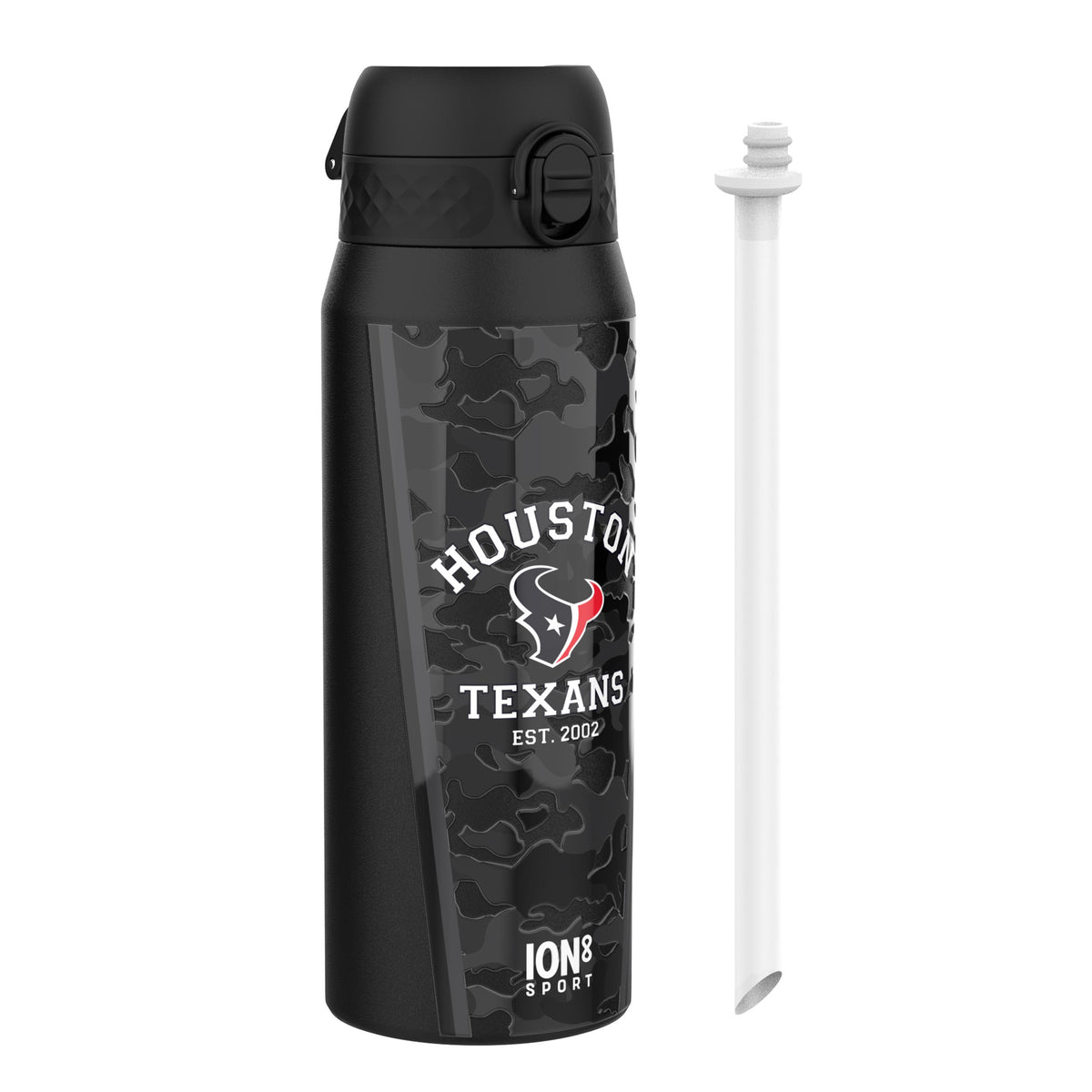 NFL Black Series x ION8 Insulated Steel Water Bottle, Leak Proof, Dishwasher Safe, 750ml (24oz) — product photo