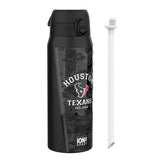 NFL Black Series x ION8 Insulated Steel Water Bottle, Leak Proof, Dishwasher Safe, 750ml (24oz) — product photo