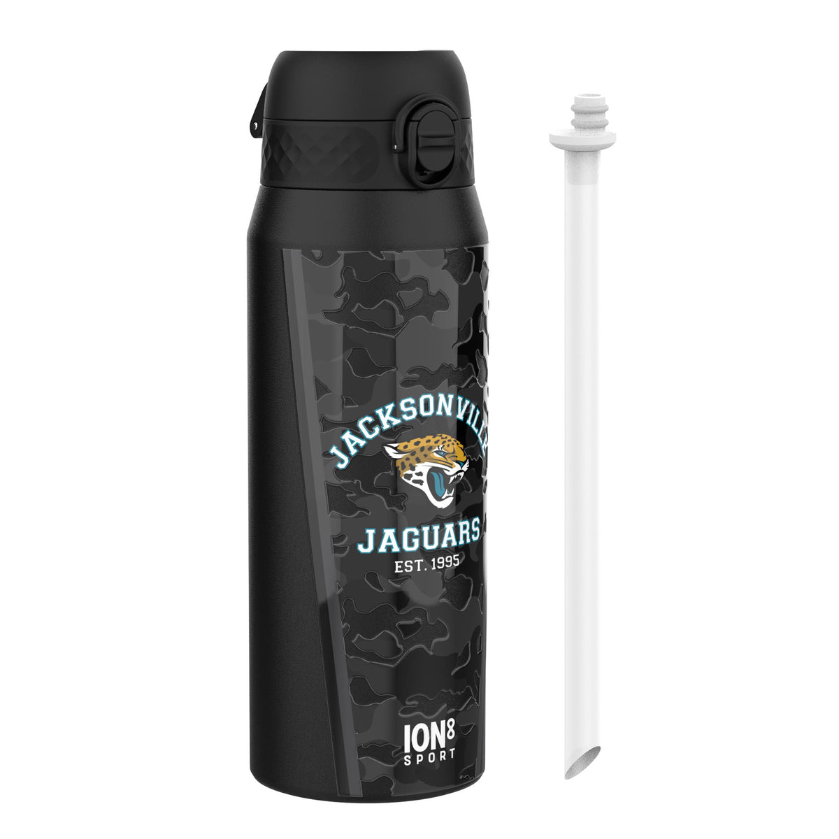 NFL Black Series x ION8 Insulated Steel Water Bottle, Leak Proof, Dishwasher Safe, 750ml (24oz) — product photo
