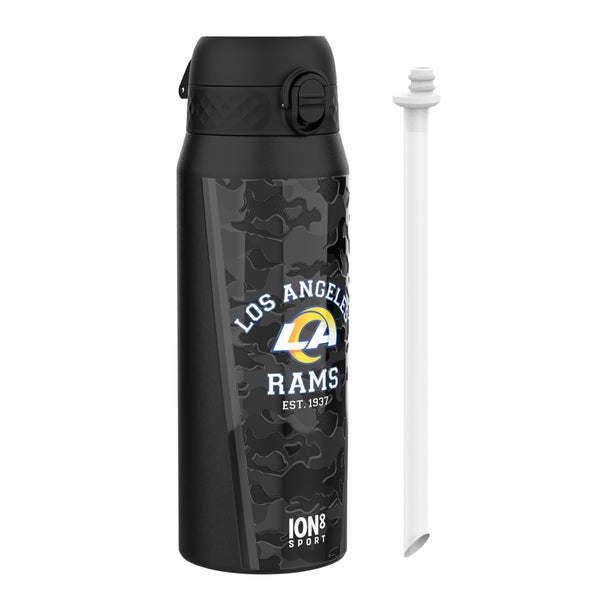NFL Black Series x ION8 Insulated Steel Water Bottle, Leak Proof, Dishwasher Safe, 750ml (24oz) — product photo