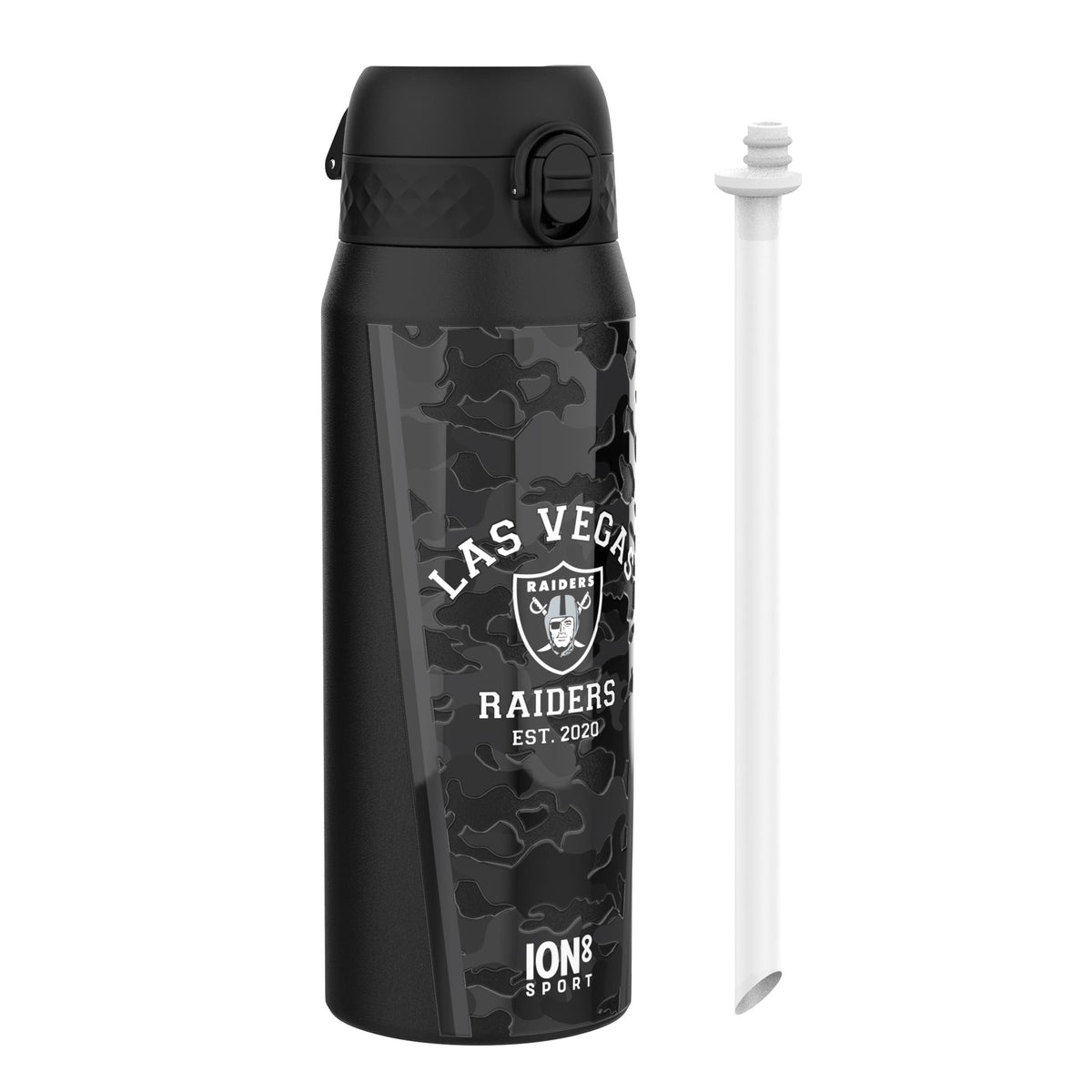 NFL Black Series x ION8 Insulated Steel Water Bottle, Leak Proof, Dishwasher Safe, 750ml (24oz) — product photo
