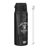 NFL Black Series x ION8 Insulated Steel Water Bottle, Leak Proof, Dishwasher Safe, 750ml (24oz) — product photo
