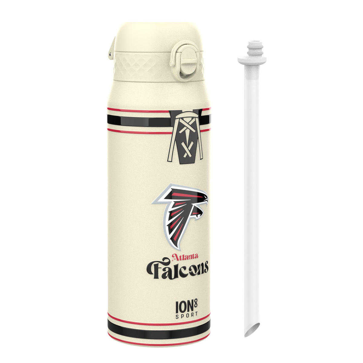 NFL Throwback Series x ION8 Insulated Steel Water Bottle, Leak Proof, Dishwasher Safe, 750ml (24oz) — product photo