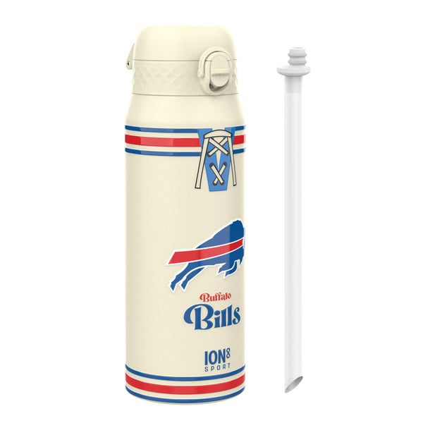 NFL Throwback Series x ION8 Insulated Steel Water Bottle, Leak Proof, Dishwasher Safe, 750ml (24oz) — product photo