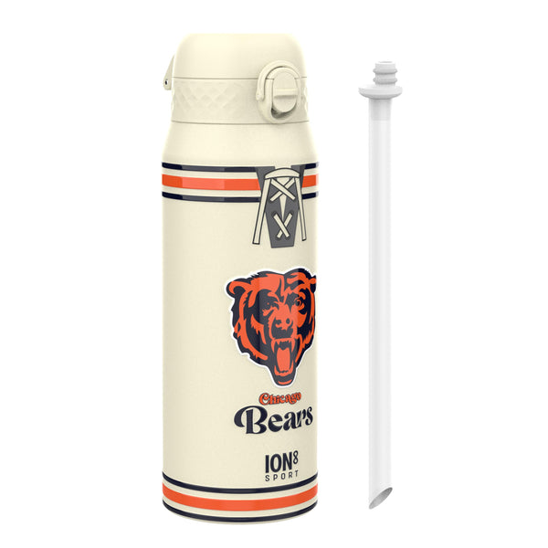 NFL Throwback Series x ION8 Insulated Steel Water Bottle, Leak Proof, Dishwasher Safe, 750ml (24oz) — product photo