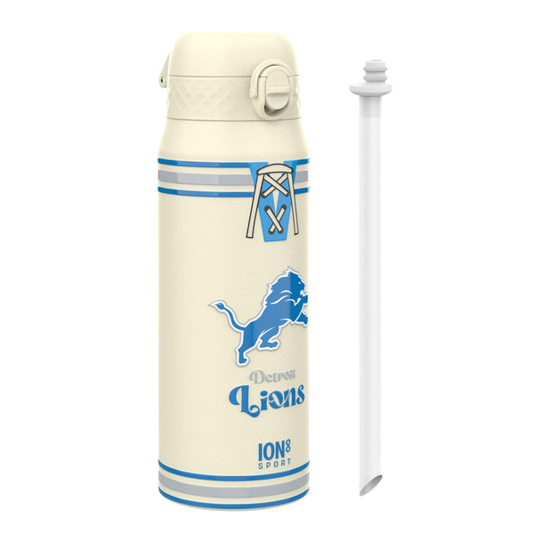 NFL Throwback Series x ION8 Insulated Steel Water Bottle, Leak Proof, Dishwasher Safe, 750ml (24oz) — product photo