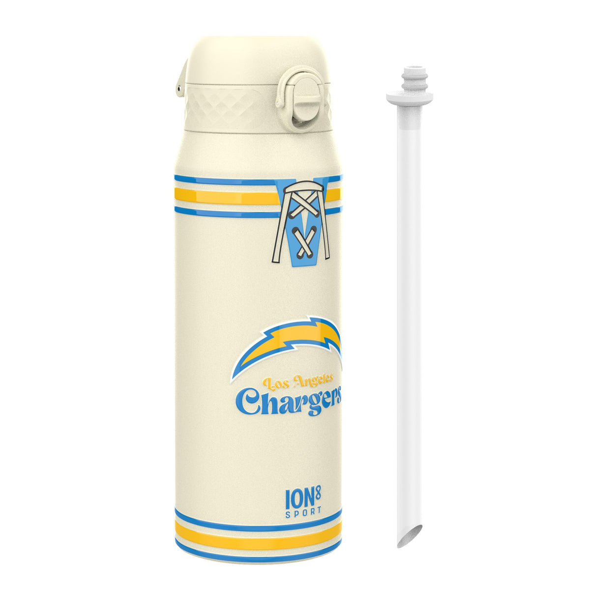 NFL Throwback Series x ION8 Insulated Steel Water Bottle, Leak Proof, Dishwasher Safe, 750ml (24oz) — product photo