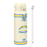 NFL Throwback Series x ION8 Insulated Steel Water Bottle, Leak Proof, Dishwasher Safe, 750ml (24oz) — product photo