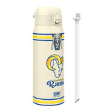 NFL Throwback Series x ION8 Insulated Steel Water Bottle, Leak Proof, Dishwasher Safe, 750ml (24oz) — product photo