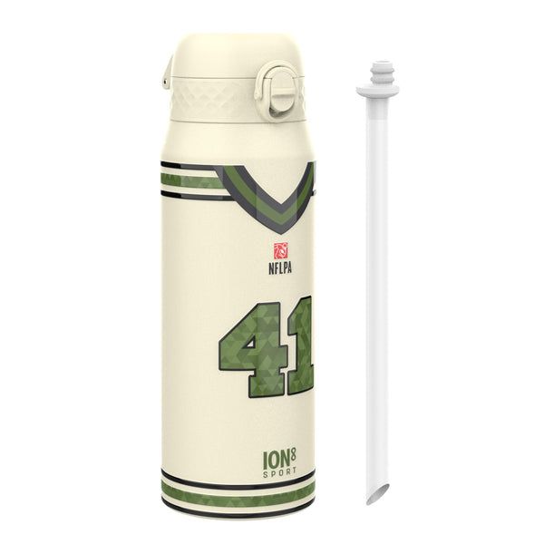 NFLPA Icon Series x ION8 Insulated Steel Water Bottle, Leak Proof, Dishwasher Safe, 750ml (24oz) — product photo