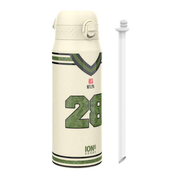 NFLPA Icon Series x ION8 Insulated Steel Water Bottle, Leak Proof, Dishwasher Safe, 750ml (24oz) — product photo