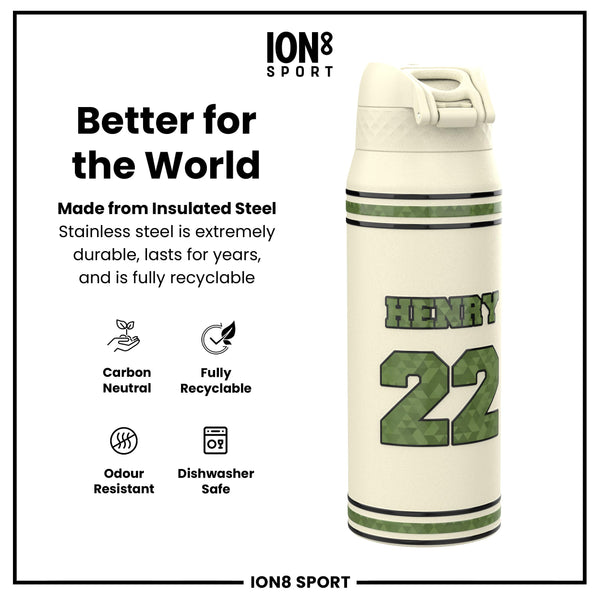 NFL x Ion8 Sports, Botella Térmica, Serie Icon, Derrick Henry, 750ml (24oz)