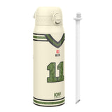 NFLPA Icon Series x ION8 Botella de agua de acero inoxidable con aislamiento, Antifugas, Apta para lavavajillas, 750ml (24oz) — foto del producto