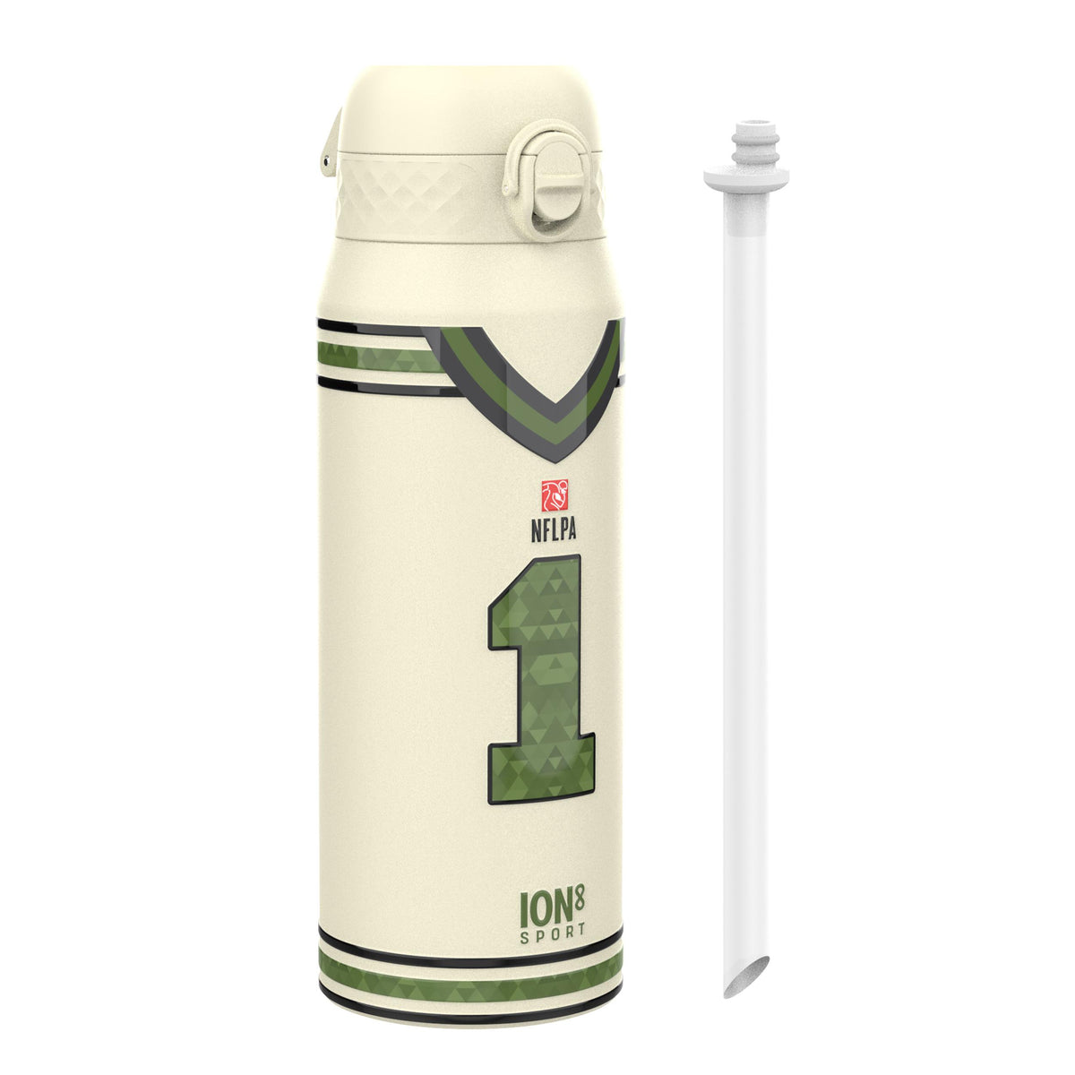 NFLPA Icon Series x ION8 Insulated Steel Water Bottle, Leak Proof, Dishwasher Safe, 750ml (24oz) — product photo
