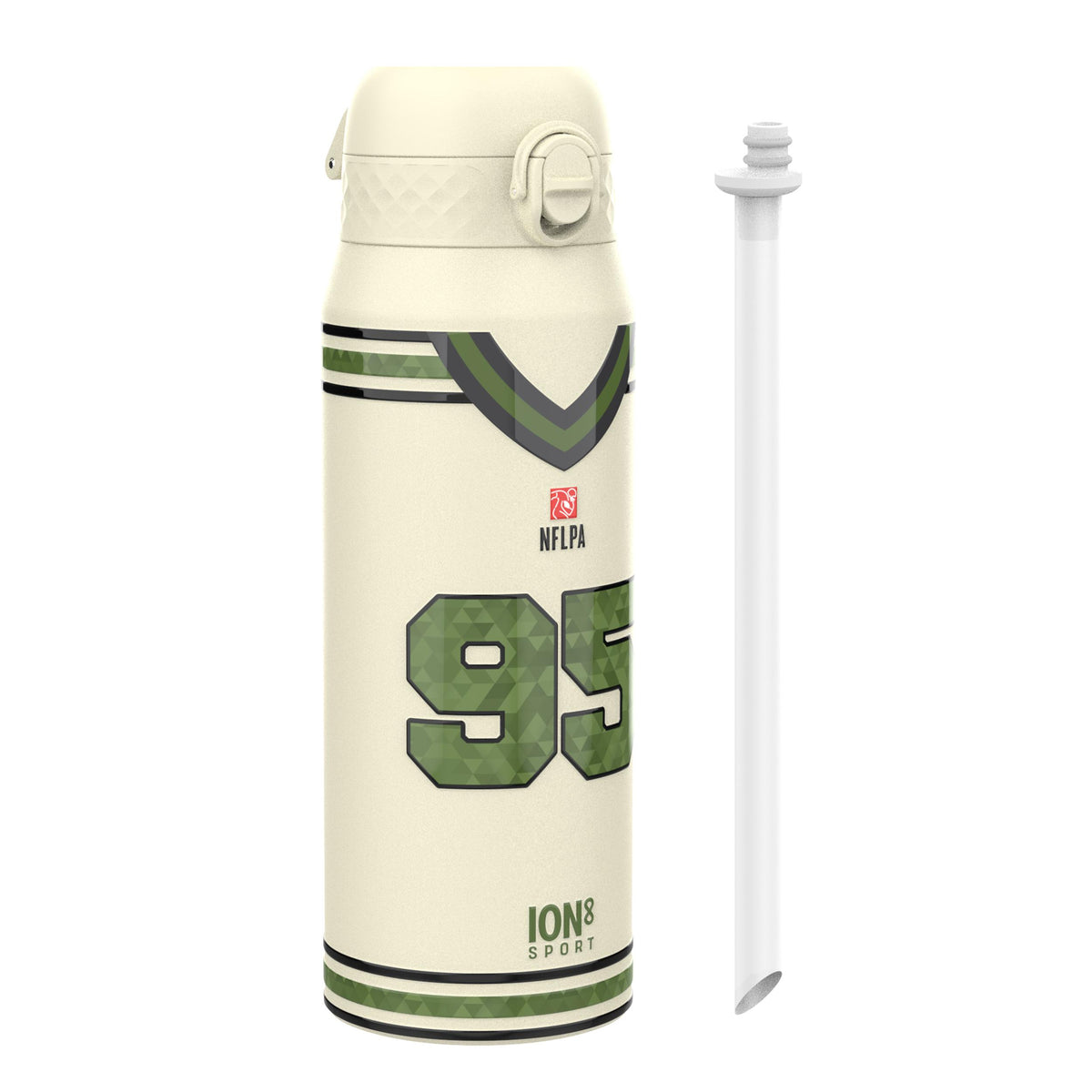 NFLPA Icon Series x ION8 Insulated Steel Water Bottle, Leak Proof, Dishwasher Safe, 750ml (24oz) — product photo