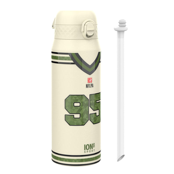 NFLPA Icon Series x ION8 Insulated Steel Water Bottle, Leak Proof, Dishwasher Safe, 750ml (24oz) — product photo
