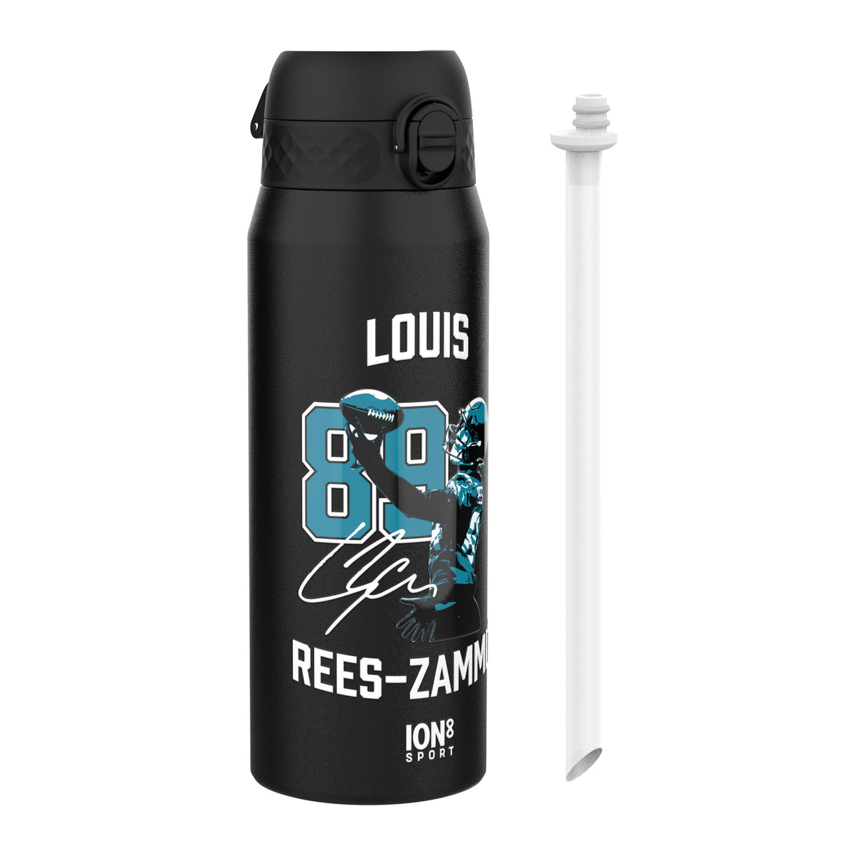 NFLPA Locked In Series x ION8 Botella de agua de acero inoxidable con aislamiento, Antifugas, Apta para lavavajillas, 750ml (24oz) — foto del producto