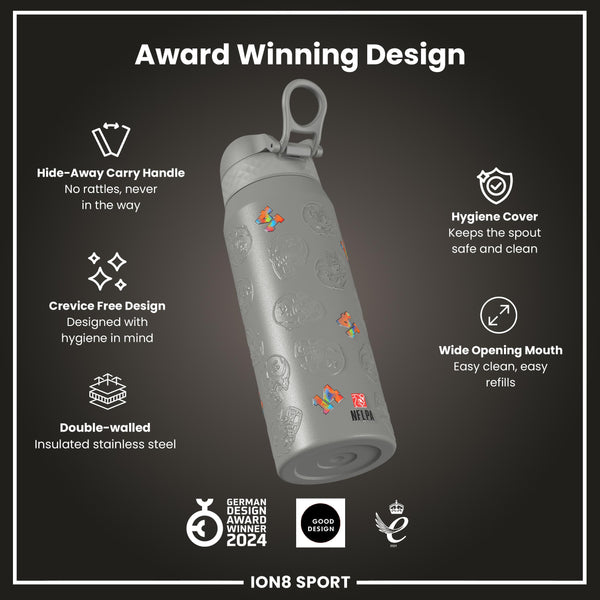 NFL x Ion8 Sports, Insulated Bottle, Signature Series, Amon-Ra, 750ml (24oz)