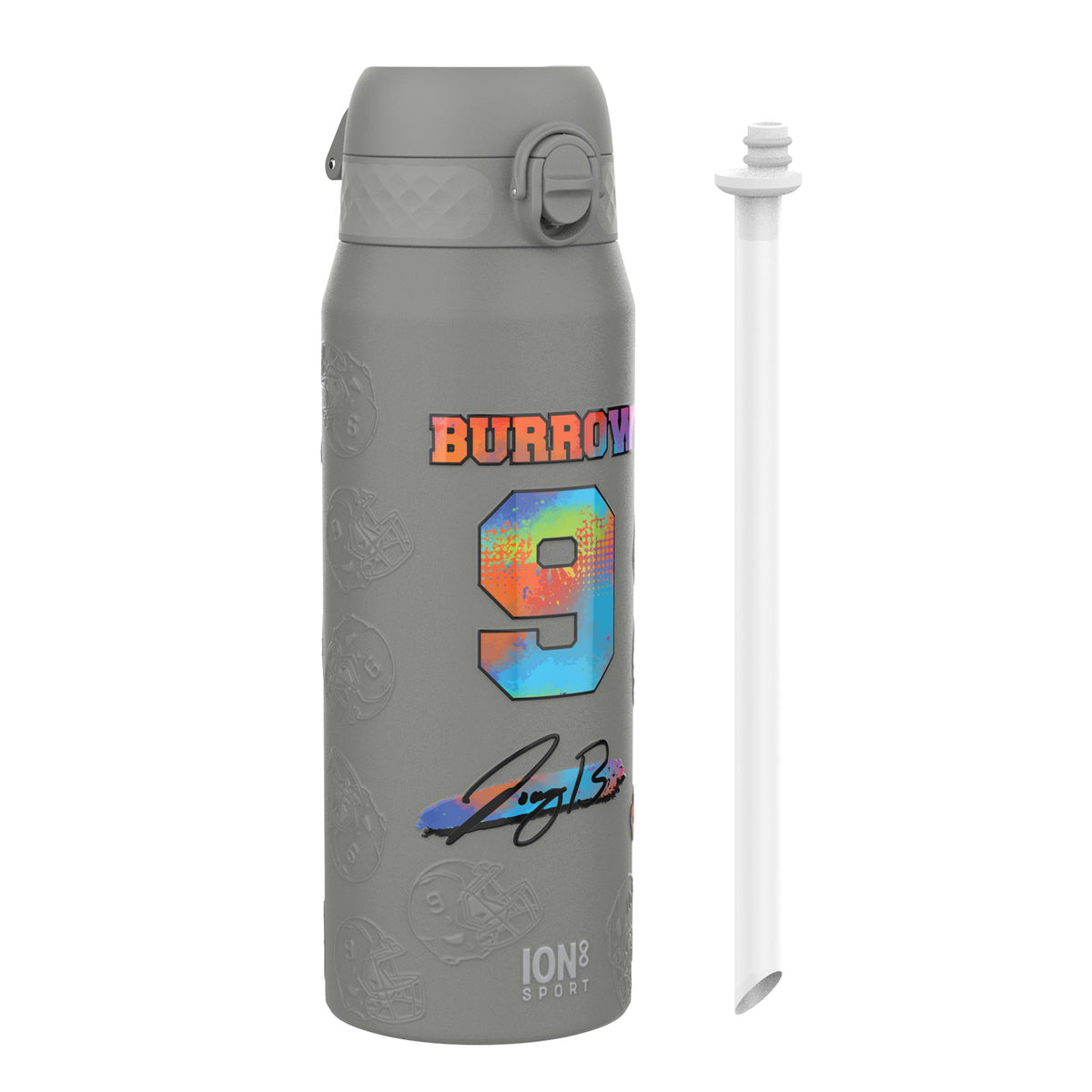 NFLPA Signature Series x ION8 Botella de agua de acero inoxidable con aislamiento, Antifugas, Apta para lavavajillas, 750ml (24oz) — foto del producto