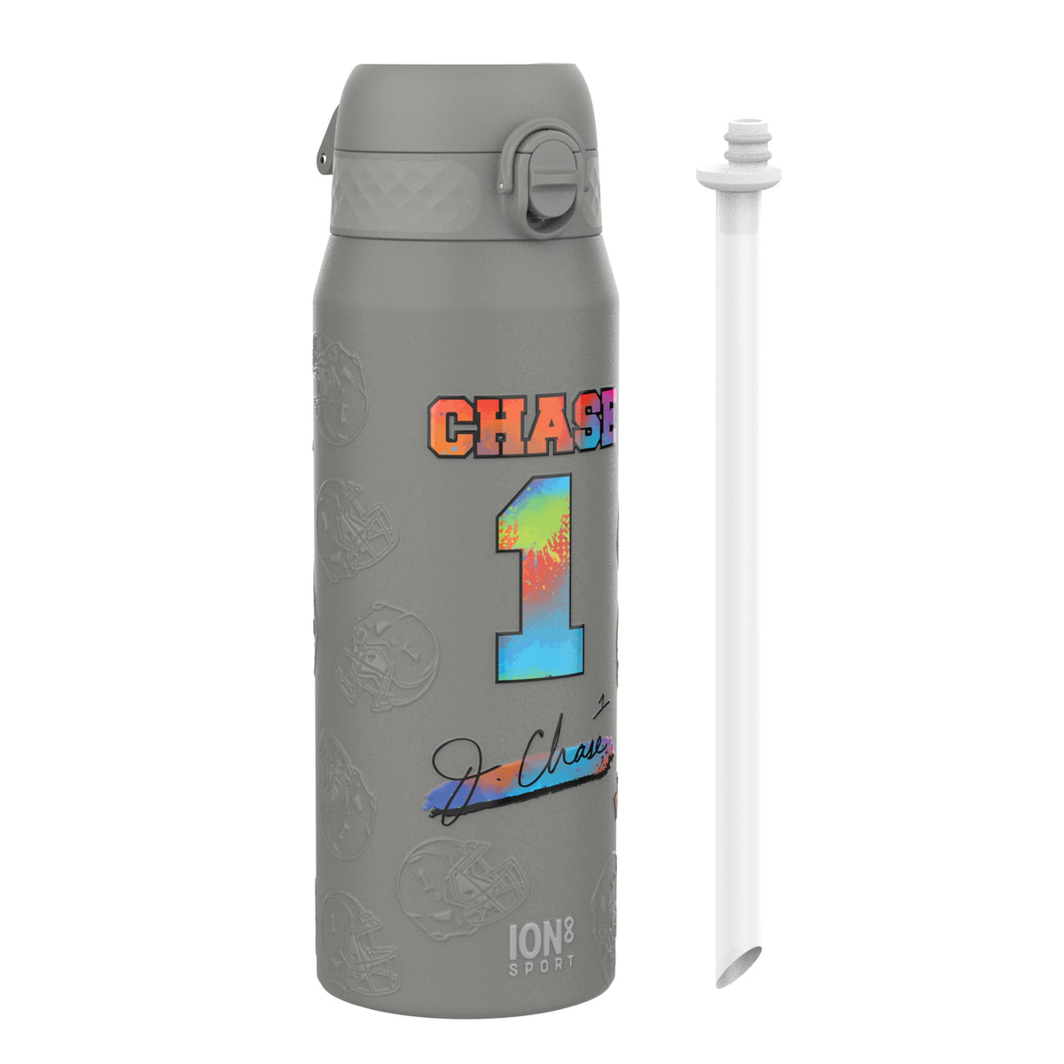 NFLPA Signature Series x ION8 Insulated Steel Water Bottle, Leak Proof, Dishwasher Safe, 750ml (24oz) — product photo