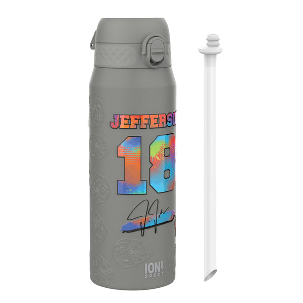 NFLPA Signature Series x ION8 Insulated Steel Water Bottle, Leak Proof, Dishwasher Safe, 750ml (24oz) — product photo