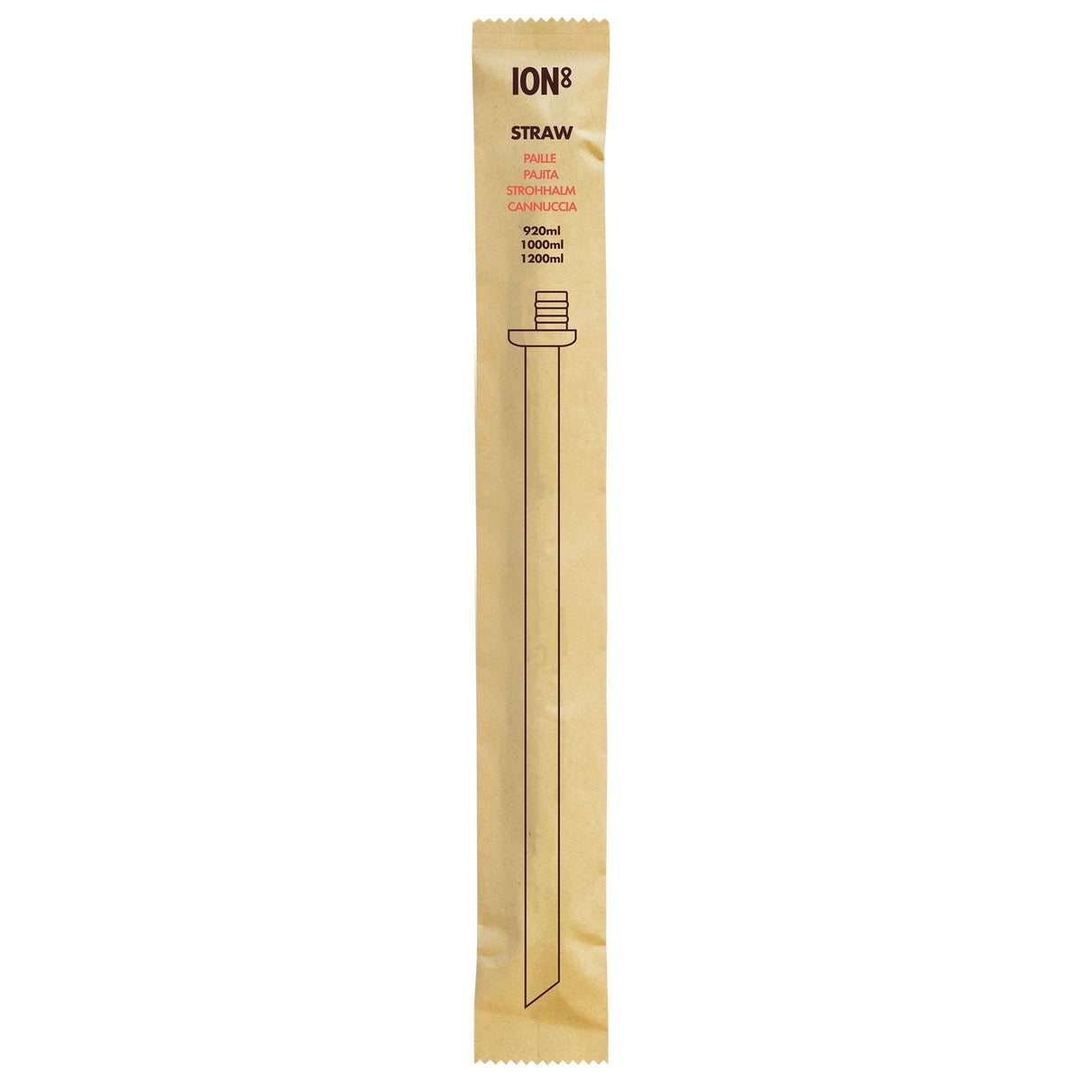 X-Large straw for 920–1200ml OneTouch bottles