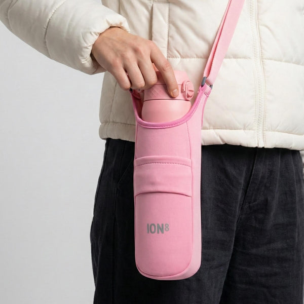 Lightweight, Sling Bottle Bag, Pink