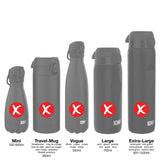 Leak Proof Water Bottle Accessory, Replacement Lid, Alaskan Blue, Small / Medium — additional product photo