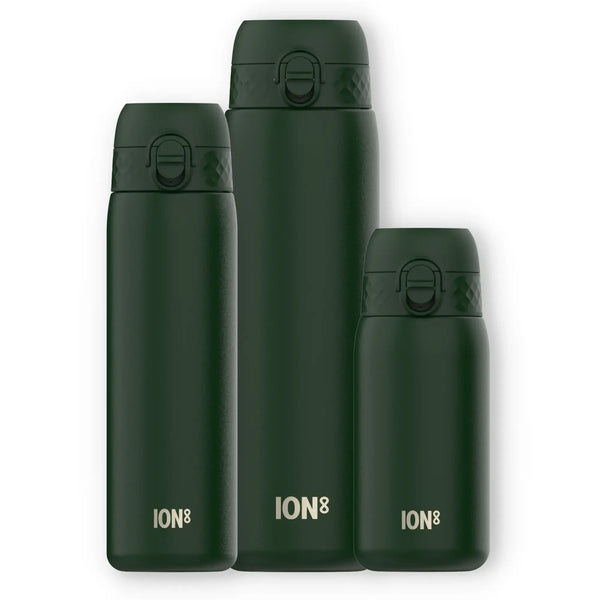 ION8, paquete trío de acero inoxidable con aislamiento, verde oscuro